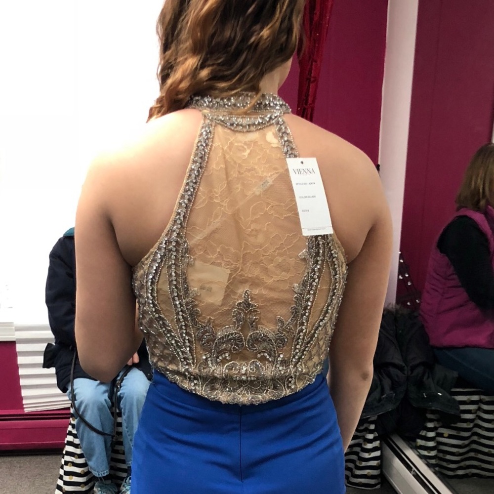 Vienna two piece prom dress
